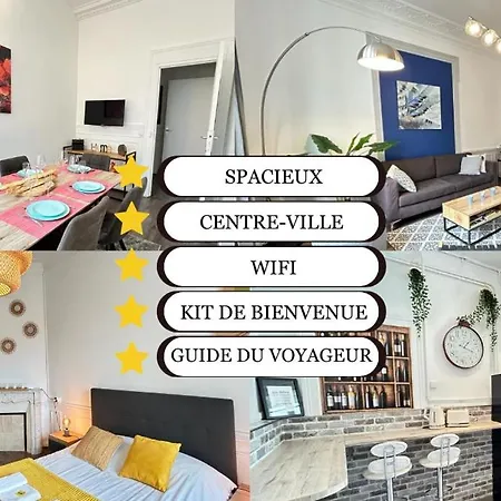 Apartament Le Coeur De Magnifique 3 Au Centre Reims