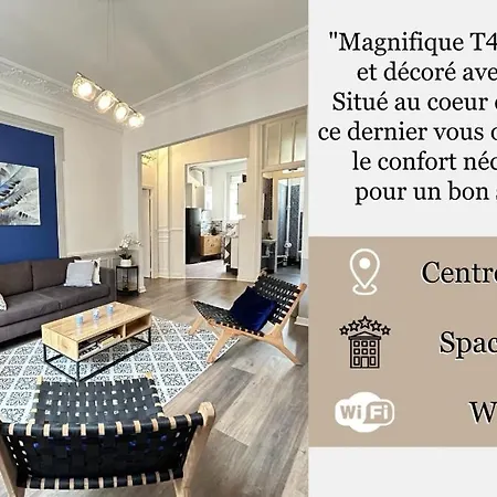 Apartament Le Coeur De Magnifique 3 Au Centre Reims